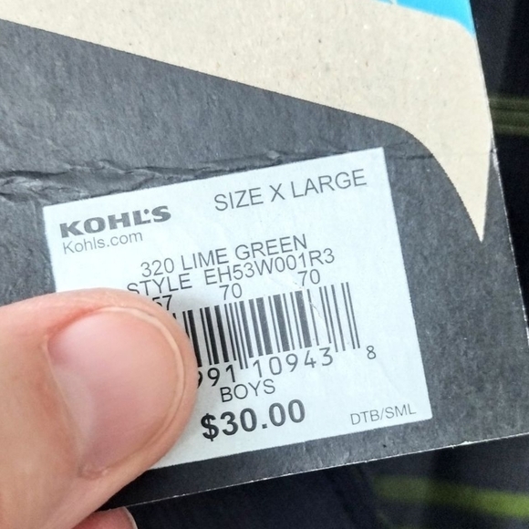 Tony Hawk Boys Black Plaid Shirt Size XL - New With Tags - Picture 3 of 4